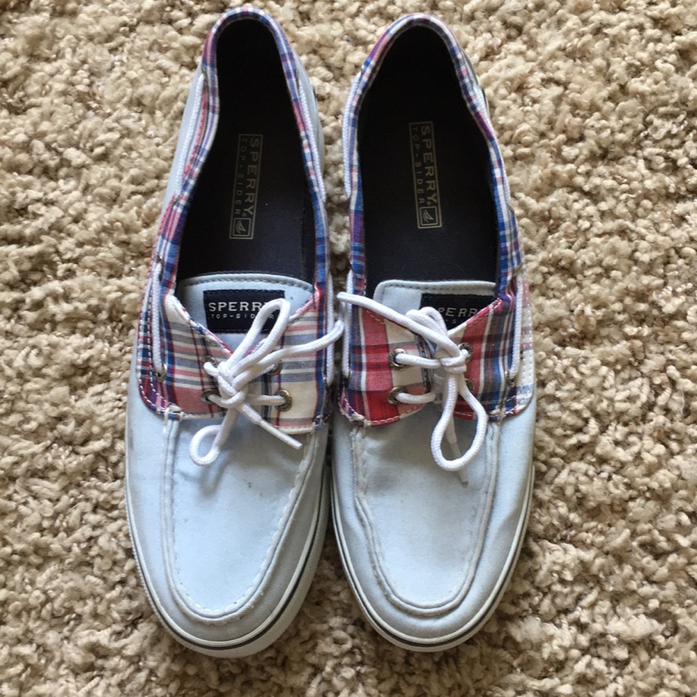 Sperry topsiders - plaid
